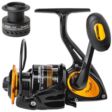 KOŁOWROTEK FX3000 METALOWY 11 łożysk Spławik Spinning