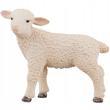 ANIMAL PLANET FIGURKA JAGNIĘ OWCA 6 CM WIEŚ FARMA