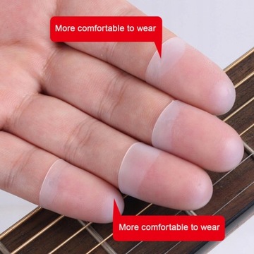 4x силиконовые накладки на гитару для