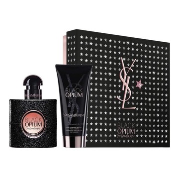 YVES SAINT LAURENT YSL BLACK OPIUM EDP 50ML ZESTAW