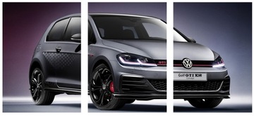 3x OBRAZ NA ŚCIANĘ GOLF GTI 50x70