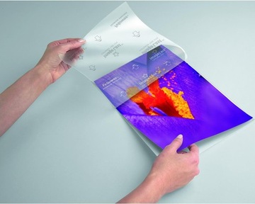 Фольга для ламинирования А4 80мк FELLOWES (100) 5306114