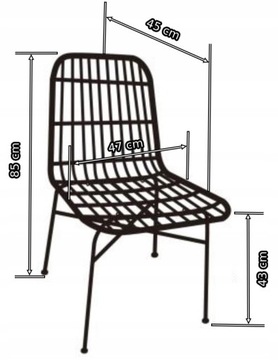 СТУЛ K401 терраса балкон подушка из ротанга HALMAR