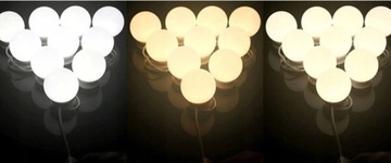 СВЕТОДИОДНЫЙ КОСМЕТИЧЕСКИЙ СТОЛИК с ЗЕРКАЛОМ + стильный МАКИЯЖНЫЙ СТОЛ, 4 ящика!