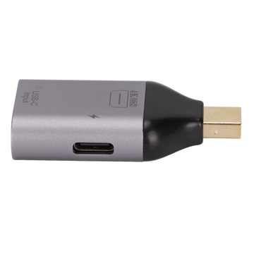 4K 60Hz USB C żeński na Mini Displayport męski