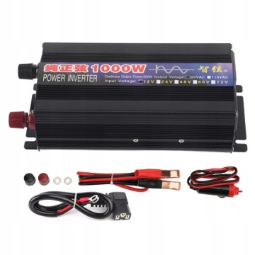 АВТОМОБИЛЬНЫЙ ИНВЕРТОР НАПРЯЖЕНИЯ ИНВЕРТОР 1000W DC12V AC220V ПОЛНЫЙ СИНУС