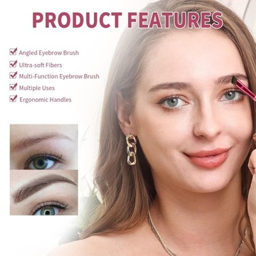 Ручка для бровей Anjoize Microblade с 4 наконечниками, кисть для бровей Anjoize, Anjoize 4D