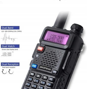 Рация BAOFENG РАДИОТЕЛЕФОН BAOFENG UV-5R 5W PMR FM