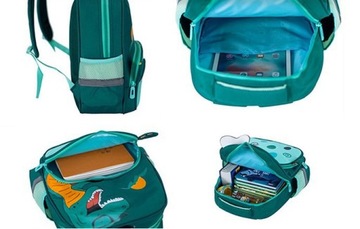 ДЕТСКИЙ РЮКЗАК ДЛЯ ДОШКОЛЬНИКОВ ПУТЕШЕСТВУЮЩИЙ ДИНОЗАВР ЗЕЛЕНЫЙ