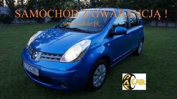 Nissan Note I Mikrovan 1.4 i 16V 88KM 2008 Nissan Note z Niemiec zarejestrowany . Gwarancja