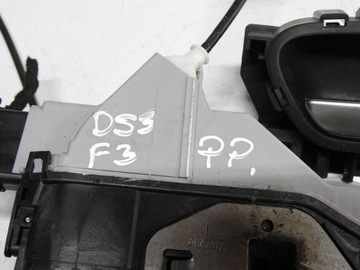 CITROEN DS3 09-14 ZÁMEK DVEŘE PRAVÝ PŘEDNÍ 6 PIN PSA 006255