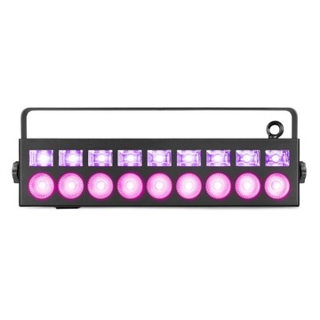 Reflektor belka LED 9x 6W RGBW UV DMX IP20 Beamz