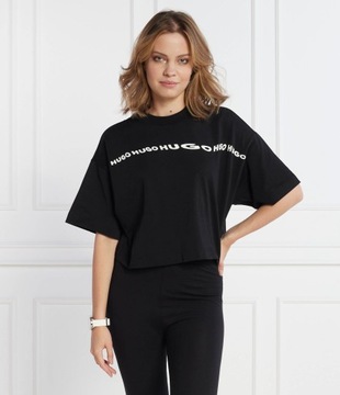 T-shirt damski okrągły dekolt Hugo Boss rozmiar M