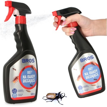 SPRAY OWADY BIEGAJĄCE Płyn Środek Preparat Mrówki KARALUCHY PLUSKWY PRUSAKI