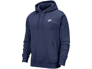 Bluza męska Nike NSW Club Hoodie granatowa BV2654 410 Bluza męska Nike NSW