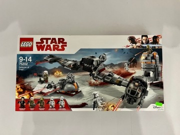 Lego 75202 Star Wars Obrona Crait Nowe Oryginalne