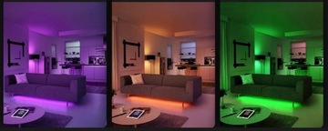 STRIP Светодиодная лента 5м RGB 230В 12В водонепроницаемая IP65 - светодиоды 270 диодов SMD 5050