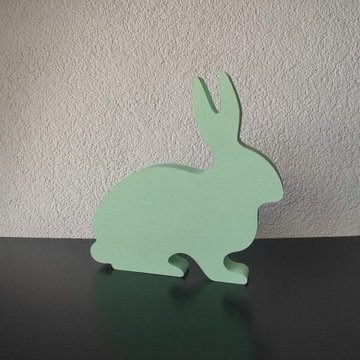 KRÓLICZEK - ZAJĄCZEK ozdoba dekoracja 3D dekor