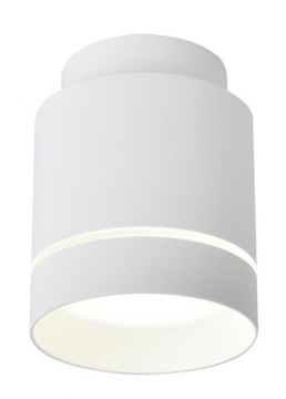 Lampa sufitowa biała oprawa oczko LED 12W Tuba Can