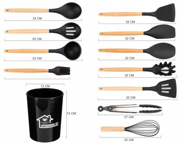 НАБОР КУХОННОЙ ПОСУВЫ 12 ШТ.