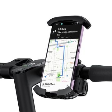 Uchwyt rowerowy na kierownicę do telefonów Baseus QuickGo na Skuter Motor