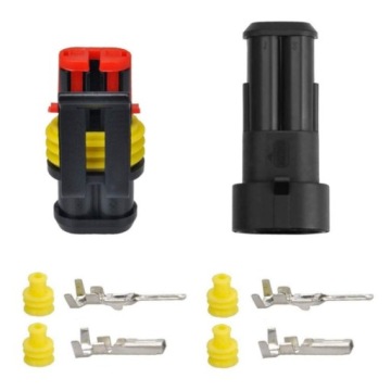 ГЕРМЕТИЧЕСКИЙ КОННЕКТОР SUPERSEAL KOSTKA PIN электрический водонепроницаемый набор