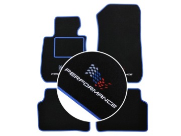 Koberce Do Auta Bmw 1 E82 (2004-2013) Vlajka Performance