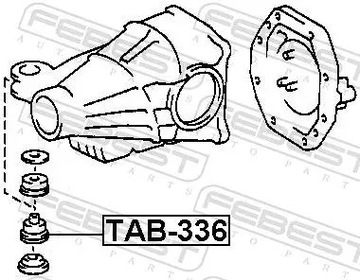FEBEST TAB-336 LOŽISKO MECHANIZMUS DIFERENCIÁL