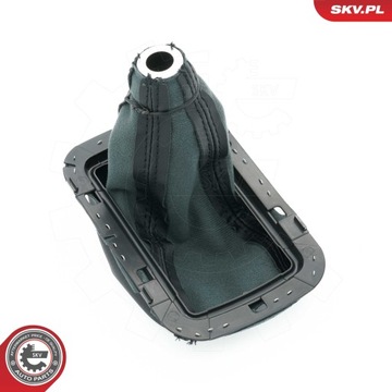 РУЧКА ПЕРЕКЛЮЧЕНИЯ ПЕРЕДАЧ С СИЛЬЧКОМ 63SKV484 TOYOTA AVENSIS ; 5Б; ХРОМИРОВАННАЯ КОЖА