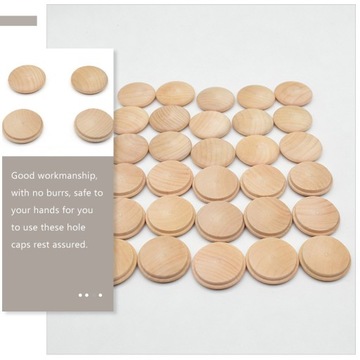 Деревянные заглушки Отверстия для винтов Заглушки Номерной знак