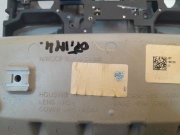 KIA OPTIMA IV JF 2015-19 USA LAMPA OSVĚTLENÍ KABINY STROPNÍ 92800-D4XXX