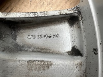 AUDI A6 C6 ALLROAD ALU DISK KOLO REZERVY DOJEZDOVDOJEZDOVÉ REZERVA 4F0601025AS