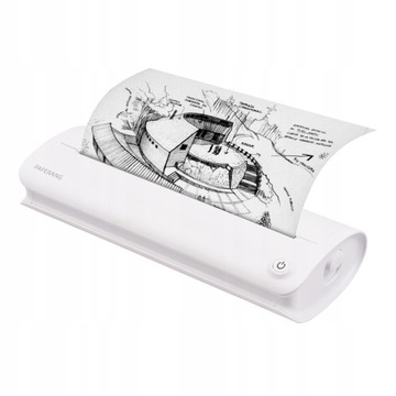 Przenośna drukarka termiczna papieru A4 BT Connect