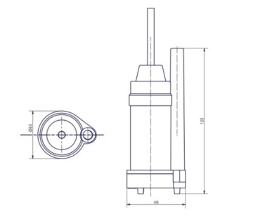 Водяной насос для кемпинга COMET VIP 20 л/мин 1/1 бар