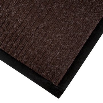 КОВРИК ДЛЯ ДВЕРИ STRONG 120x80 ВНЕШНИЙ ВНУТРЕННИЙ РЕЗИНОВЫЙ КОРИЧНЕВЫЙ