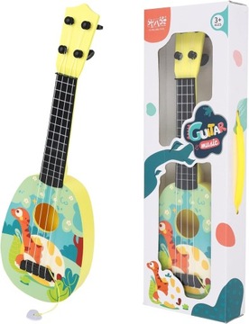Gitara Ukulele dla dzieci DINOZAUR
