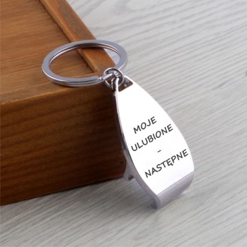 КОЛЬЦО ДЛЯ ОТКРЫВАНИЯ БУТЫЛОК С ВЫГРАВИРОВАННОЙ НАДПИСЬЮ И ВАШИМ ЛОГОТИПОМ