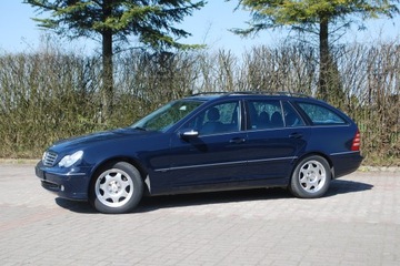 Mercedes Klasa C W203 Kombi T203 1.8 (C 180 Kompressor) 143KM 2005 Mercedes C180. Benzyna. Avantgarde. Manualna skrzynia., zdjęcie 1