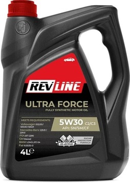 Revline UltraForce C2/C3 5W30 olej silnikowy op.4L