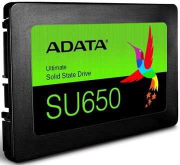 Твердотельный накопитель ADATA Ultimate SU650 емкостью 1 ТБ