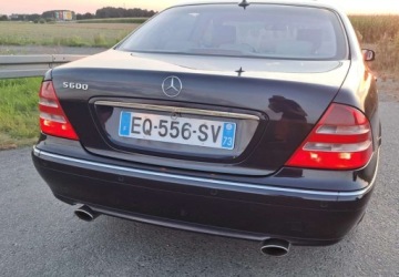 Mercedes Klasa S W220 Sedan 5.8 V12 (600) L 367KM 2001 Mercedes-Benz Klasa S Mercedes-Benz Klasa S 5.8 Benzyna 367KM, zdjęcie 14