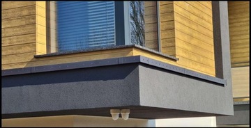 Карнизный профиль W30 для террас и балконов Ренопласт