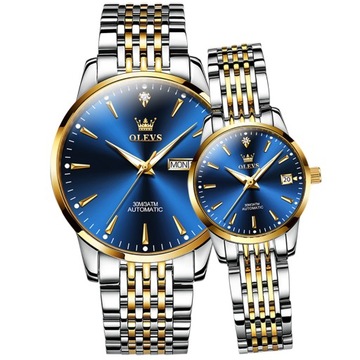 OLEVS 6635 Zegarki Unisex Mechaniczny Niedziela