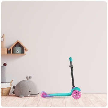 БАЛАНСОВЫЙ САМОКАТ ТРЕХКОЛЕСНЫЙ ДЛЯ ДЕТЕЙ, КОЛЕСА С ПОДСВЕТКОЙ ДЛЯ ДЕТЕЙ 2, 3, 4, 5 ЛЕТ