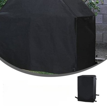 УЛИЧНЫЙ ГРИЛЬ ОКСФОРД Ткань для гриля Пылезащитный чехол Черный 64X64CM