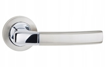 KLAMKA DRZWIOWA CAMILA KOLOR CHROM SATYNA