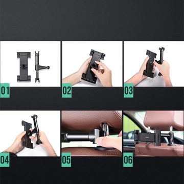 СТАБИЛЬНЫЙ АВТОМОБИЛЬНЫЙ ПОДГОЛОВНИК КРЕПЛЕНИЕ ДЛЯ ТЕЛЕФОНА ПЛАНШЕТ UGREEN