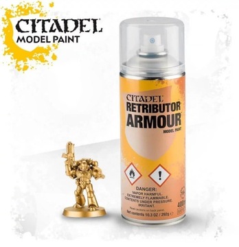 Games Workshop: Citadel Spray, моделирующий спрей RETRIBUTOR ARMOR (400 мл)