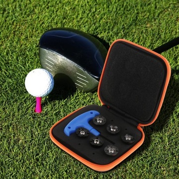 6 sztuk śruba do obciążników golfowych przenośny klucz do ciężarków golfowych ze stali nierdzewnej