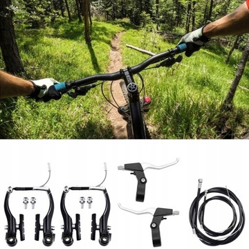 ЛИНЕЙНЫЙ ВЕЛОСИПЕДНЫЙ ТОРМОЗНОЙ КОМПЛЕКТ V ТОРМОЗА ВЕЛОСИПЕДНЫЙ ТОРМОЗНОЙ РЫЧАГ